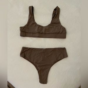 Myra Swim Mocha Bikini